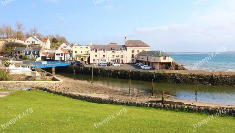 Scotland Lower Largo Village Harbour Harbor