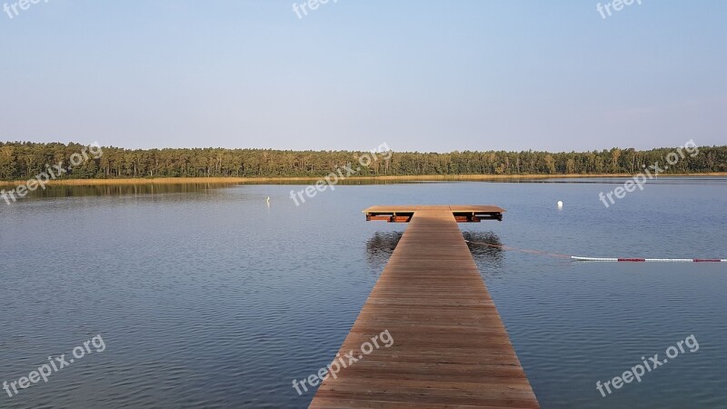 Lake Web Summer Rest Idyllic