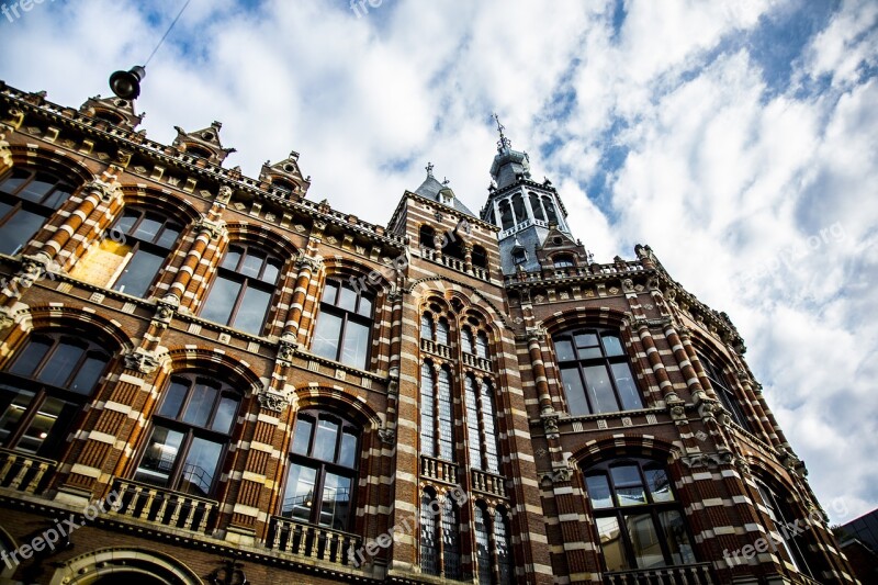 Amsterdam Building House Famous Europe