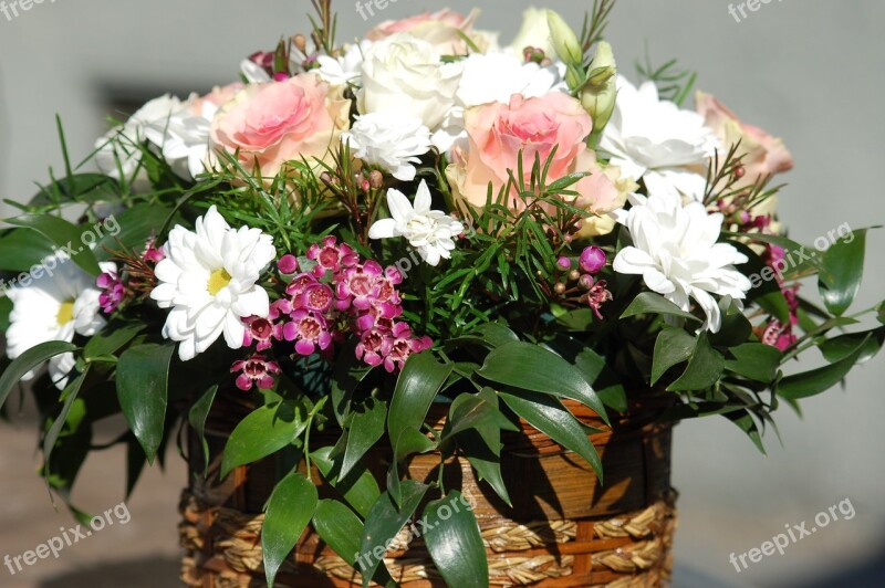 Flower Arrangement Bloom Flowers Spring Bouquet