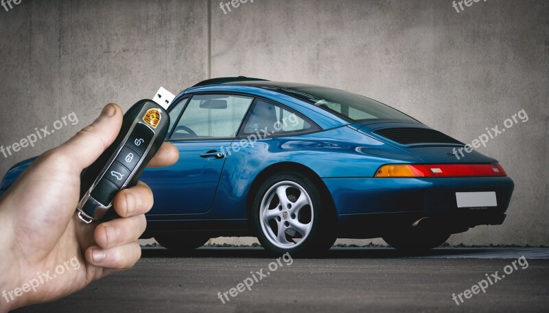 Usb Flash-drive Technology Porsche Pendrive