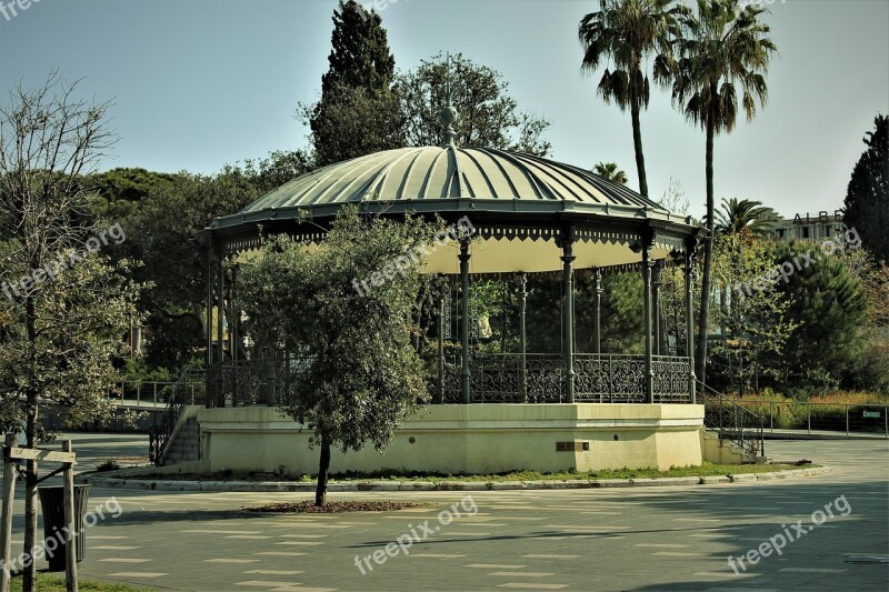 Park Garden Rotunda Green Landscape