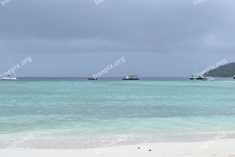 Thailand Sea Beach Vacation Weather