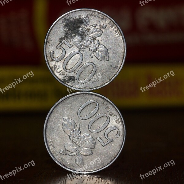 Coin Balancing Art Balance Macro Money Metal Art