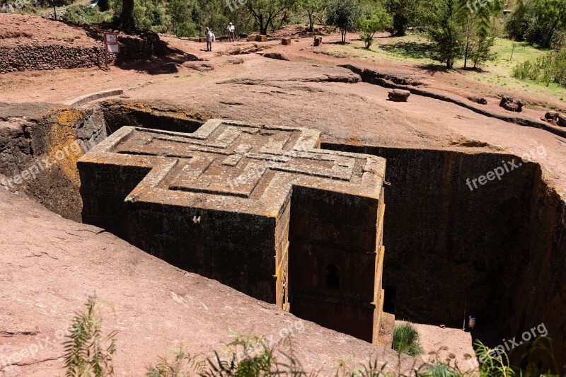 Ethiopia Axum Lalibela Africa Rock Church