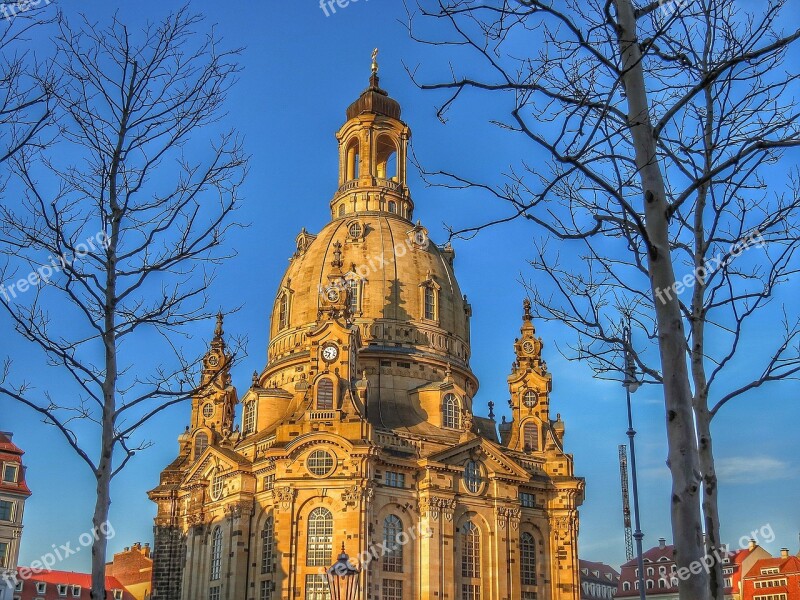 Frauenkirche Dresden Dresden City Dresdenliebe Hdr