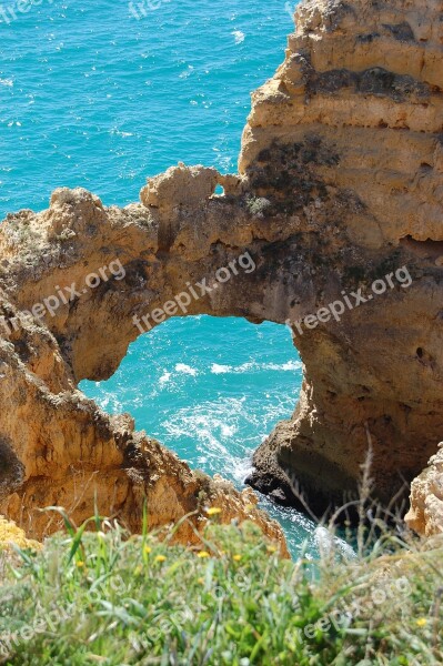 Grotto Water Teal Cave Landscape