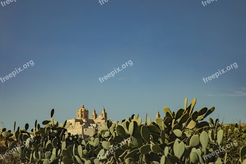 Mediterranean Landscape Gozo Malta Free Photos