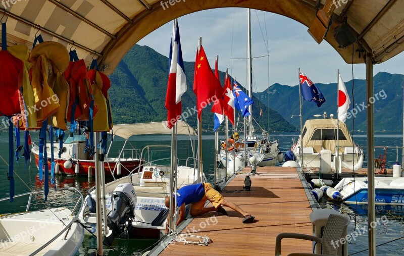 Lake Boat Rental Jetty Powerboat Leisure