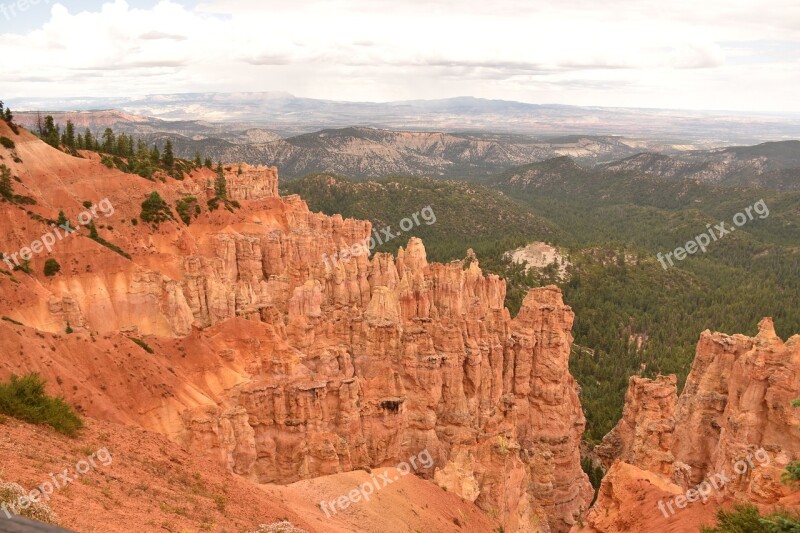 Canyon Gorge Nature Hiking Landscape