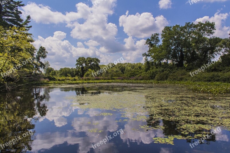 Reflection Water Lake Sea Sky