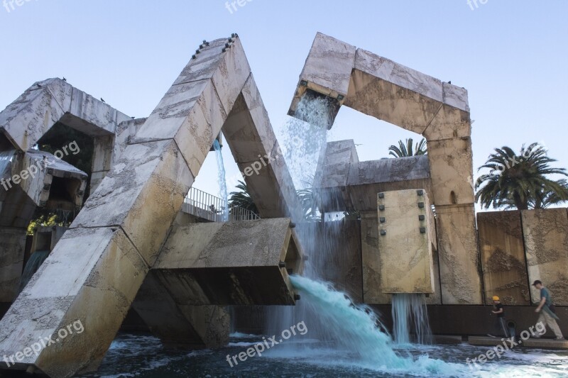 Structure Waterfall San Francisco Architecture Impressive