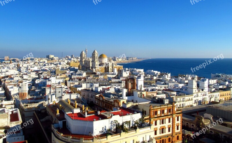 Cadiz Cathedral Andalusia Architecture Dome