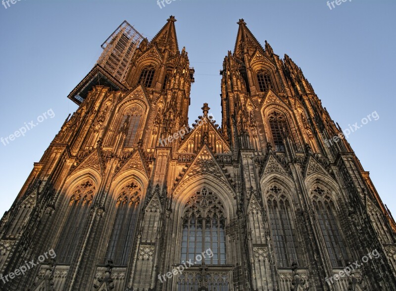 Cologne Germany Europe Cathedral City