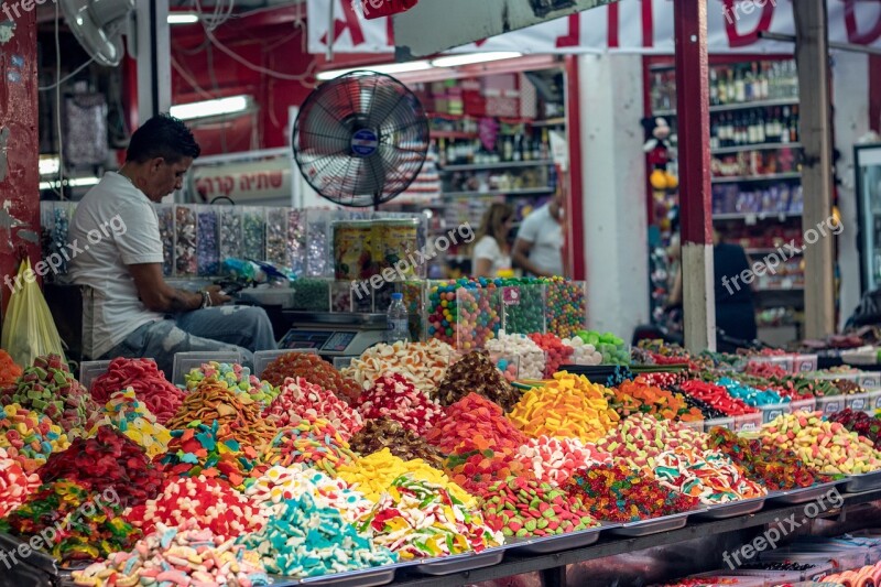 Marketplace Candy Sweets Market Sugary