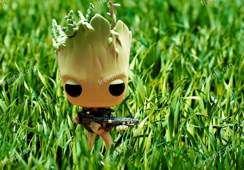 Groot Tree The Grassland Model Character