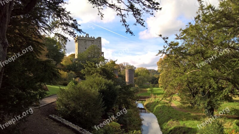 Ireland Blaney Castle Castle Nature Landscape