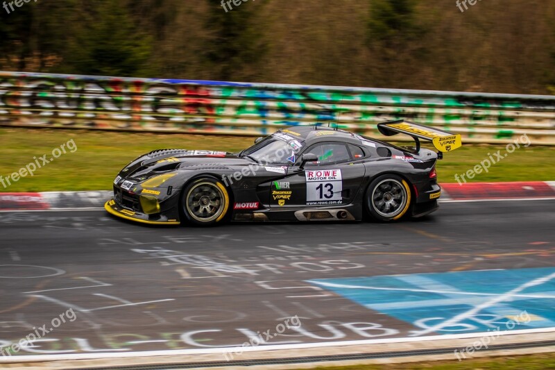 Nürburgring Nordschleife Motorsport Dodge Viper Gt3