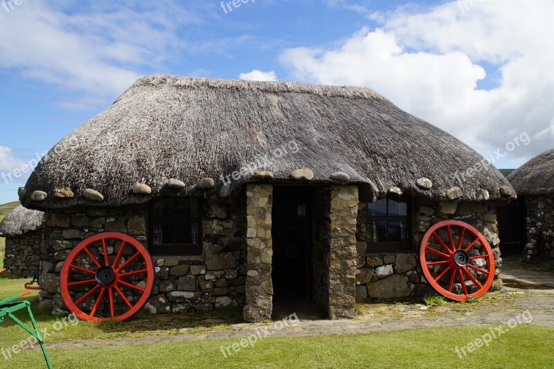 Isle Of Skye Open Air Museum House Cottage Old