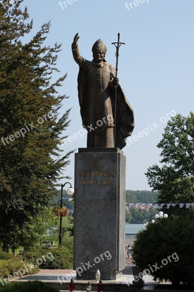 Statue Sculpture Religion Pope Free Photos