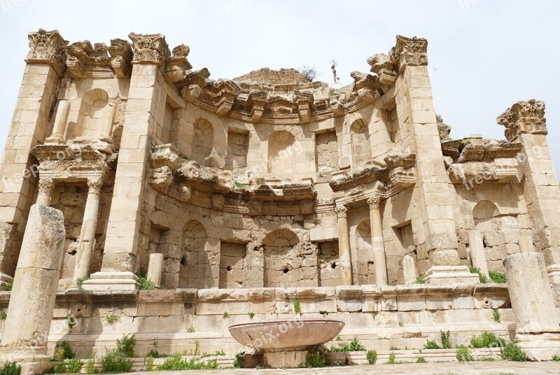 Jordan Jerash Gerasa Ruin Antiquity