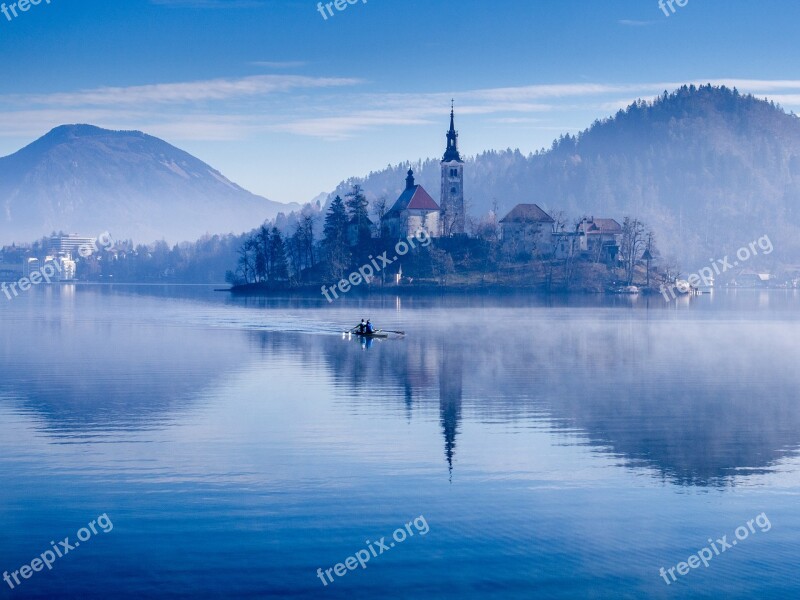 Landscape Lake Sky Water Nature