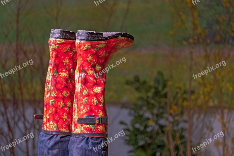 Rubber Boots Boots Colorful For Garden Work Feet