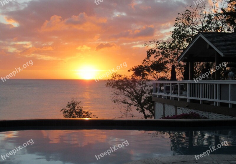 Saint Lucia Sky Sunny Sea Blue