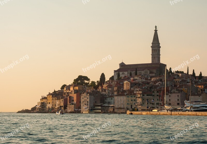 Rovinj Croatia Istria Sea Porto