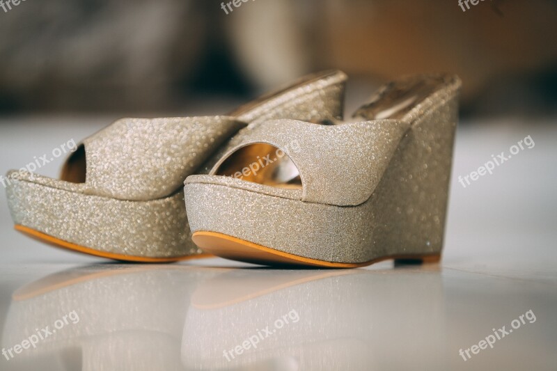 Sandals Wedding Heels Bride Shoe