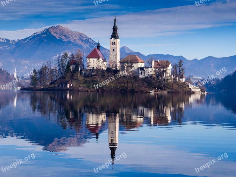 Landscape Lake Sky Water Nature