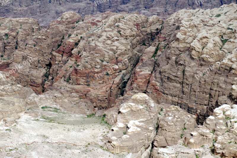 Jordan Petra Desert Sand Stone Canyon