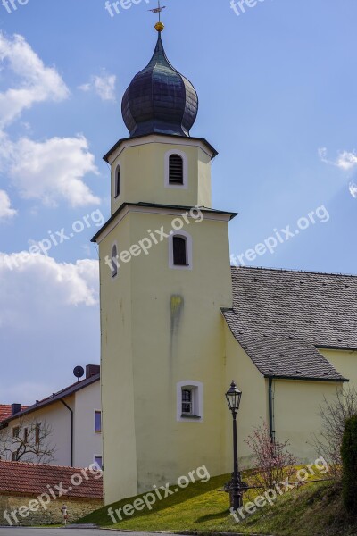 Church Bavaria Chapel Steeple Architecture