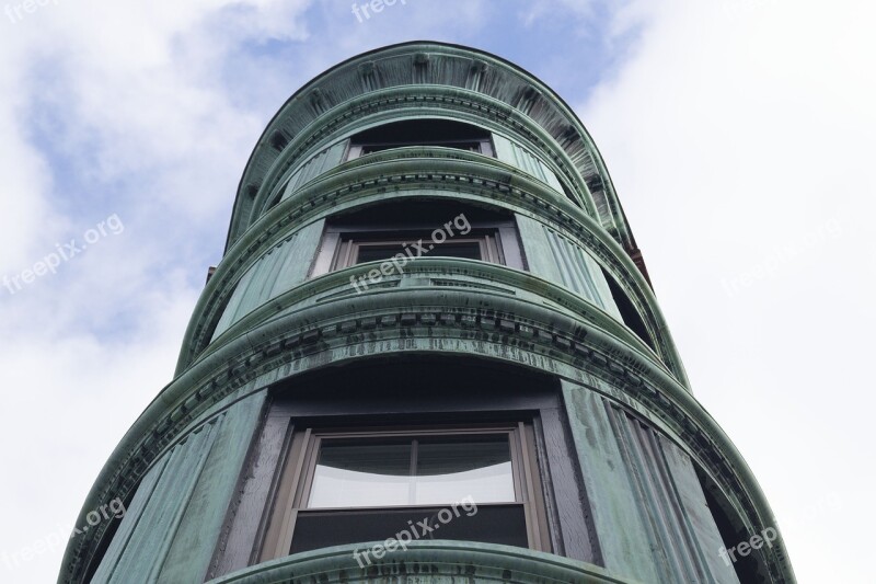 Sky Old Building Ornamental Green Architecture