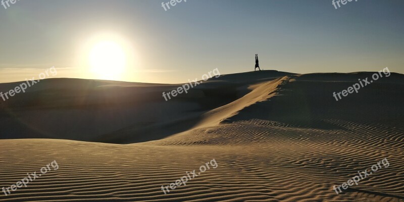 Handstand Sun Acrobatics Coast Sand