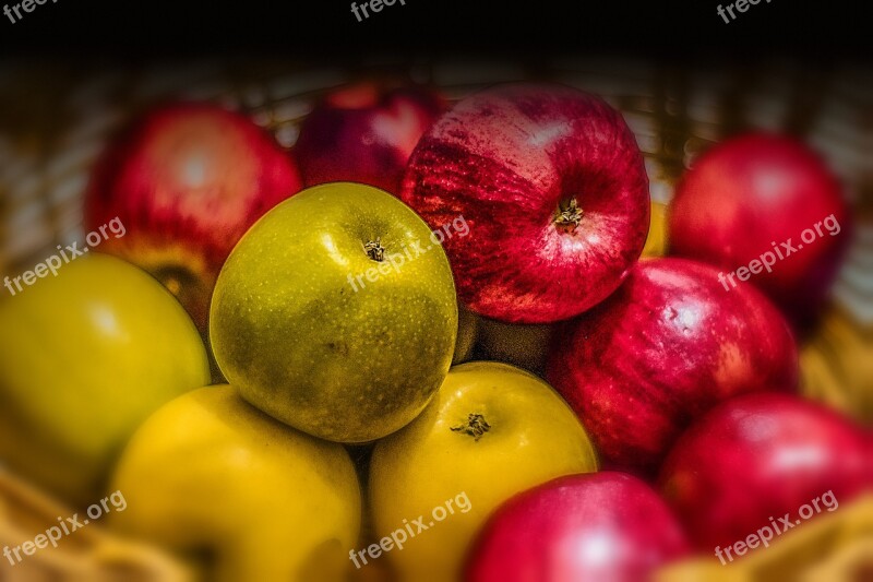 Apples Flower Spring Nature Beauty