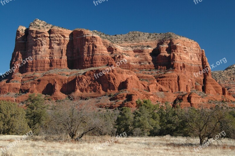 Southwest Desert Arizona Red Rock