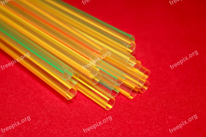 Tube Straw Cocktail Drink Free Photos