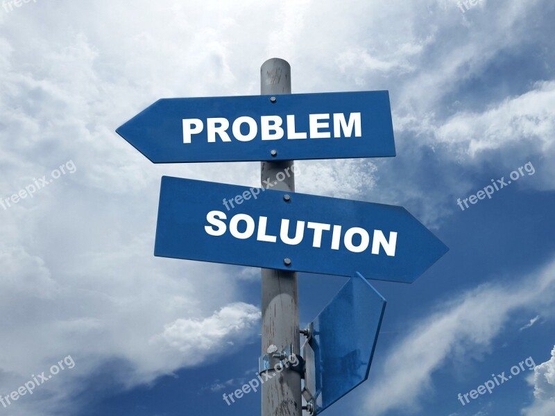 Problem Solution Decision Think Choose