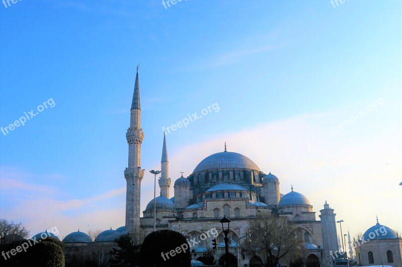 Cami Minaret Islam Religion Architecture