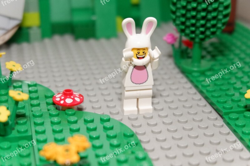 Easter Bunny Easter Rabbit Spring Lego