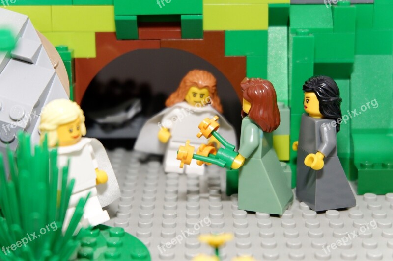 Easter Spring Lego Easter Story Christian