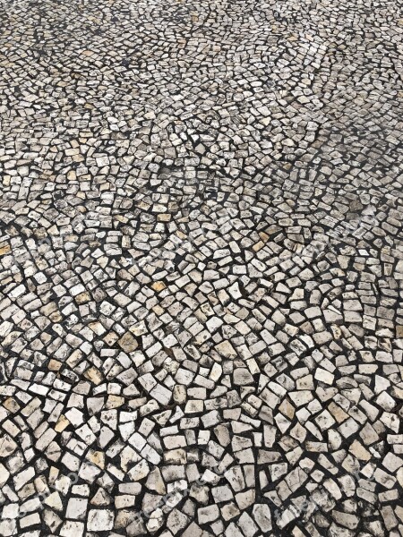 Floor Mosaic Path Ceramic Texture