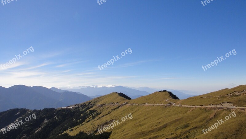 Mountain Sky Landscape Natural Outdoor