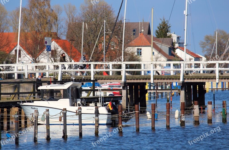 Greifswald Wieck Ryck Port Wieck Fishing Village