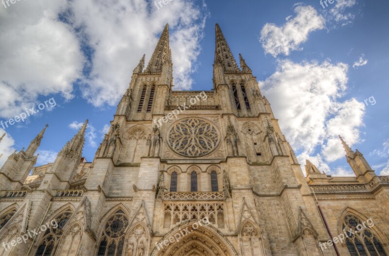 Cathedral France Bordeaux St Jean Church