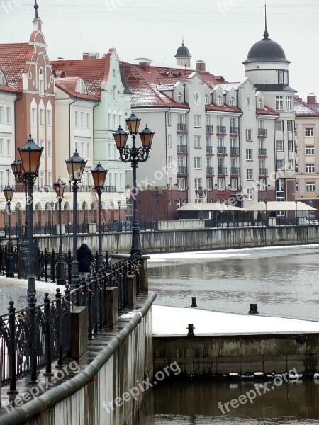 Kaliningrad Russia City Vacation River