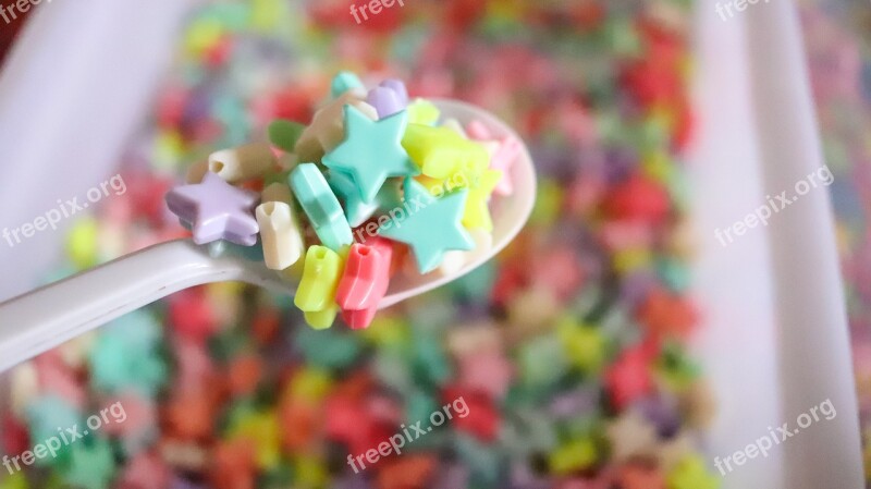 Beads Marble Jelly Beads Colorful Craft