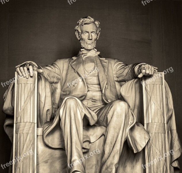 Abraham Lincoln Memorial Statue Washington