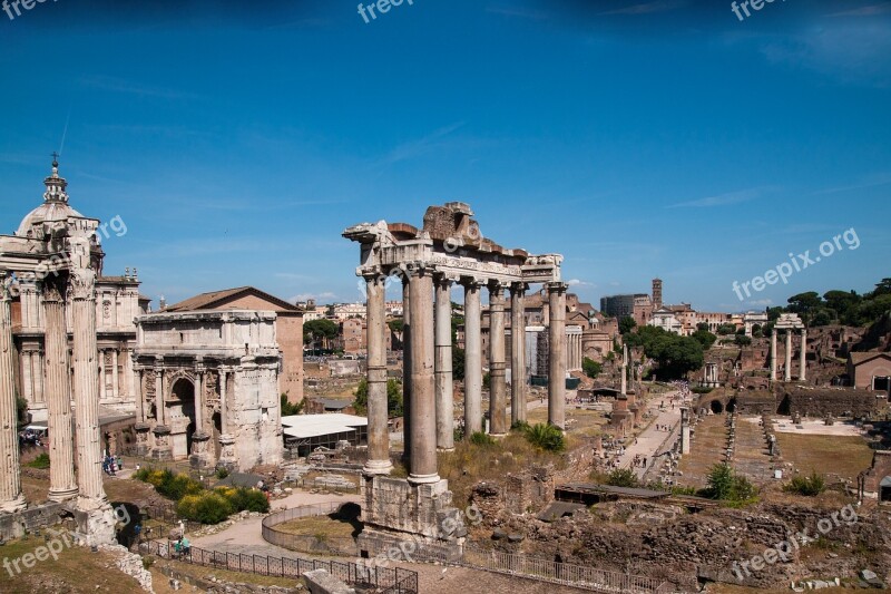 Rome Palatine History Roma Italy